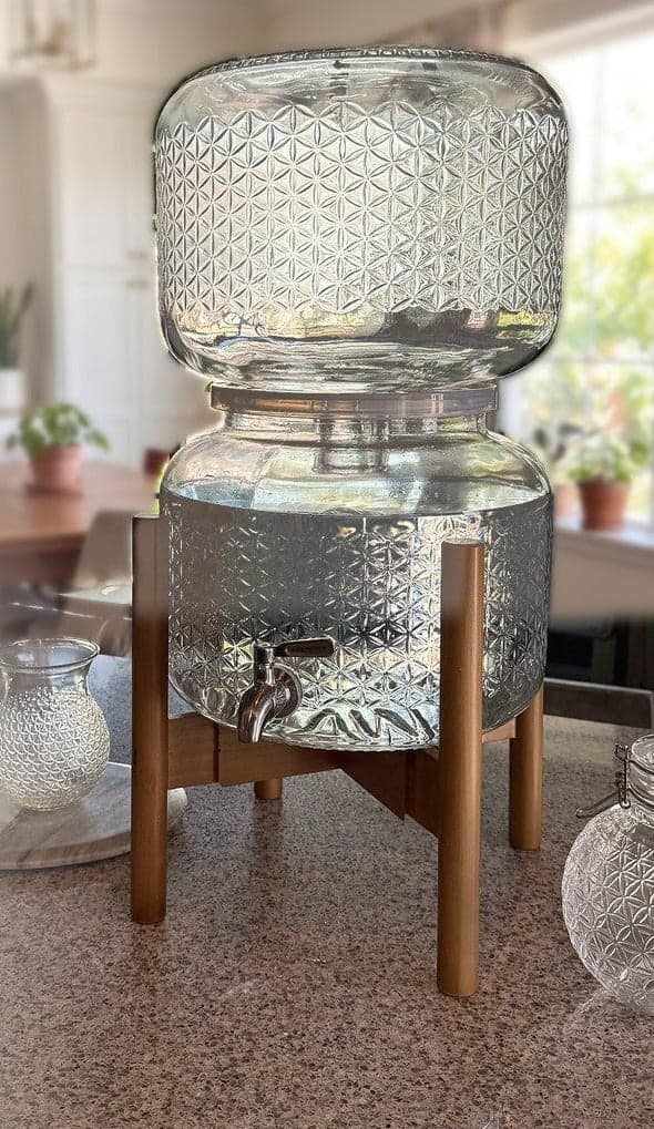 Wood Counter Stand
